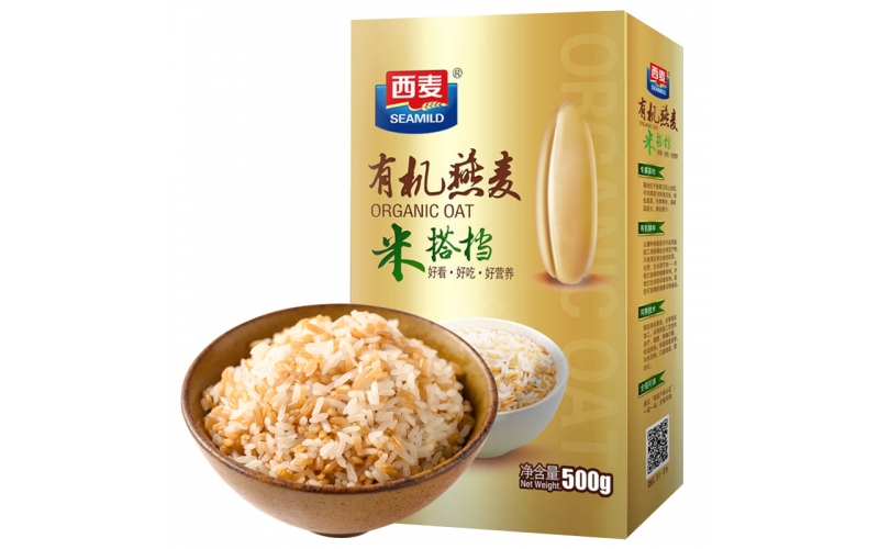 西麥 五谷雜糧 粗糧正空包裝 有機燕麥米搭檔 免洗免淘100g