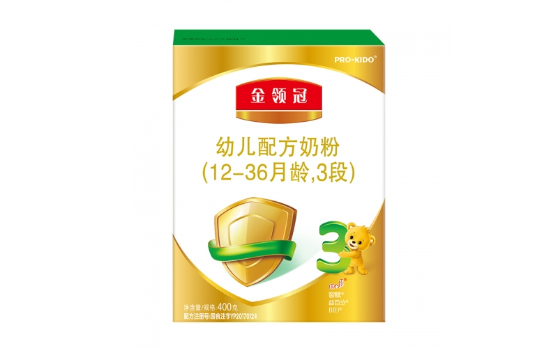 伊利 金領冠幼兒配方奶粉400g